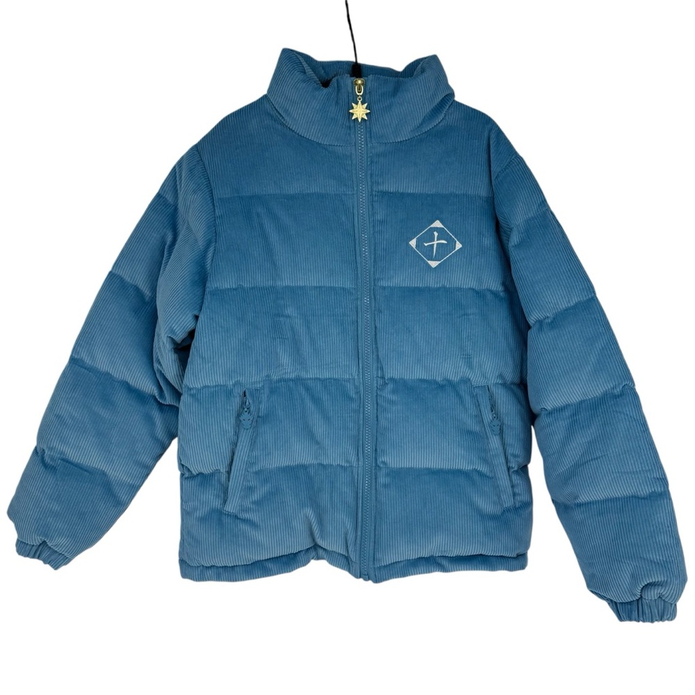 Zacks‎ Craft Room Toshiro Corduroy Puffer Icey Blue M